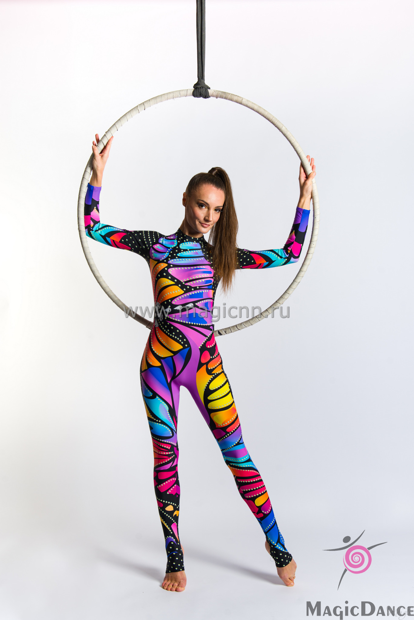 Комбинезон для воздушной гимнастики "Бабочка" - Магазин одежды для танцев "Magic Dance"
